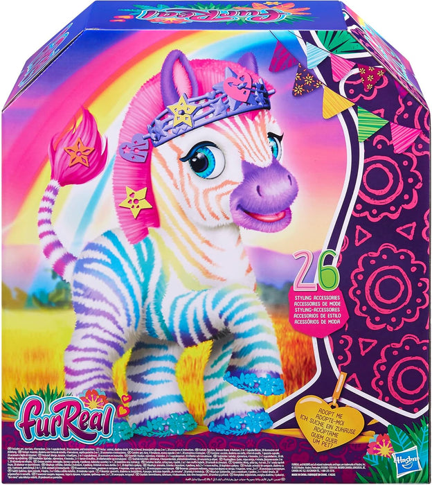 Juguete Just Play Furreal Zenya My Rainbow Zebra para Niños a Partir de 4 Años GRADO A