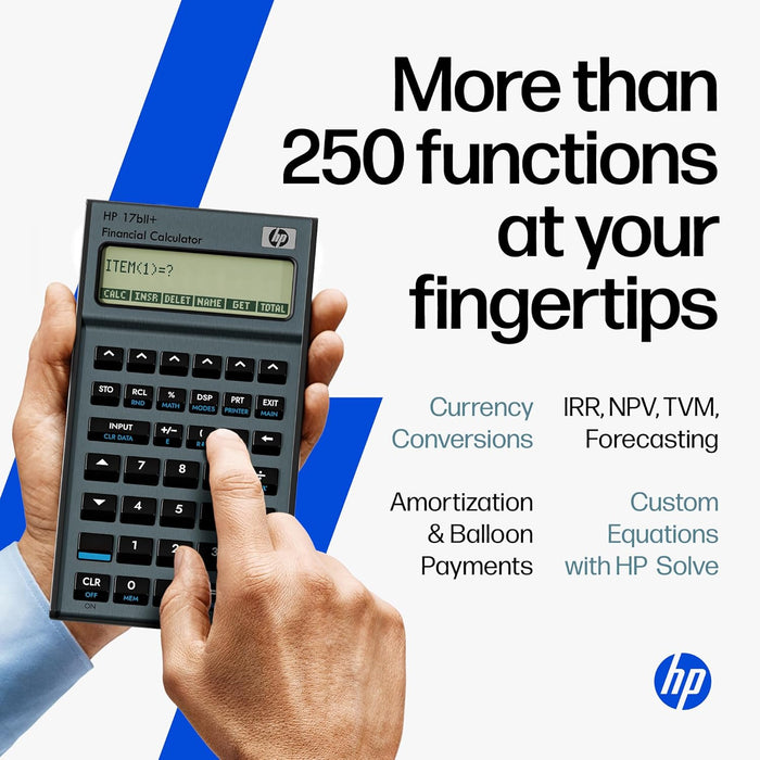 HP CALCULADORA FINANCIERA 17BII+ GRADO B