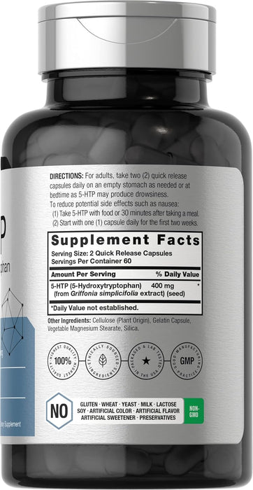 SUPLEMENTO DIETETICO 5-HTP HORBAACH GRADO B