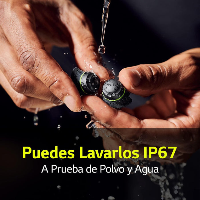 LG Tone Free Fit Tf7q AudÃ­fonos InalÃ¡mbricos Deportivo Negro GRADO A