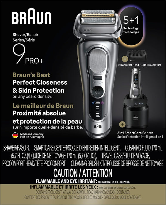 ELECTRIC RAZOR BRAUN SERIES 9 PRO+ 9567CC FOR MEN   | GRADO B