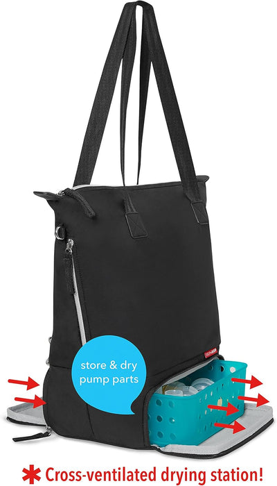 Skip Hop Tray Chic Dry and Store Pump Bag, Black GRADO B
