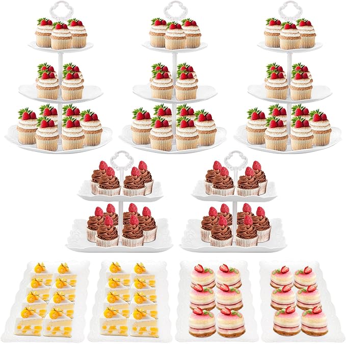 JUEGO DE 9 SOPORTES PARA POSTRE 5