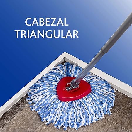 Trapeador De Microfibra Cubeta Con Pedal Vileda Rinse Clean GRADO B