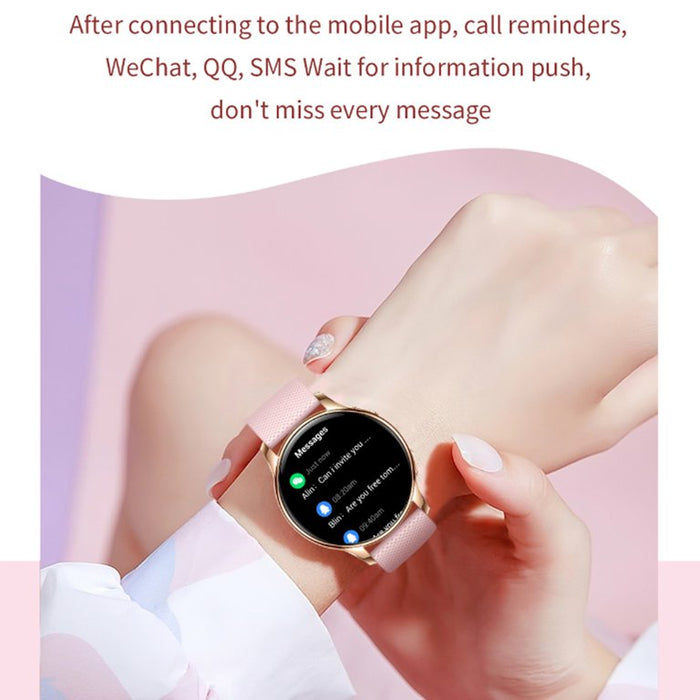 SMART WATCH RELOJ INTELIGENTE MUJER AMOLED 1.32 BLUETOOTH GRADO A