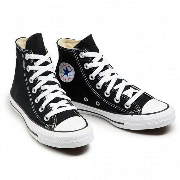 Tenis Converse Chuck Taylor Bota De Lona Negro Unisex M9160c TALLA 27