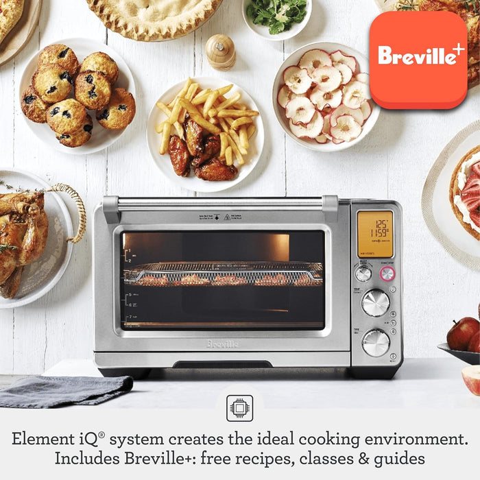 AIRFRYER BREVILLE THE SMART OVEN AIR FRYER PRO ACERO INOXIDABLE GRADO A