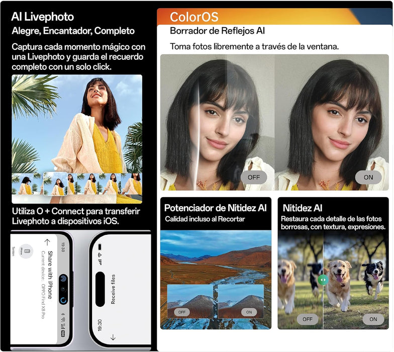 OPPO RENO13 5G BLUE 12GB RAM IP69 CARGA 80W GRADO A