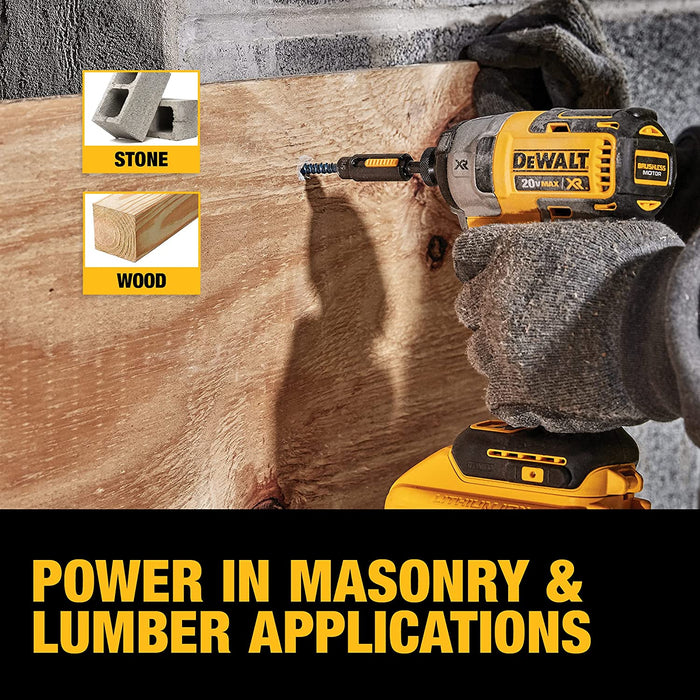 Atornillador De Impacto De 1/4 InalÃ¡mbrico Dewalt Dcf860b Grado A