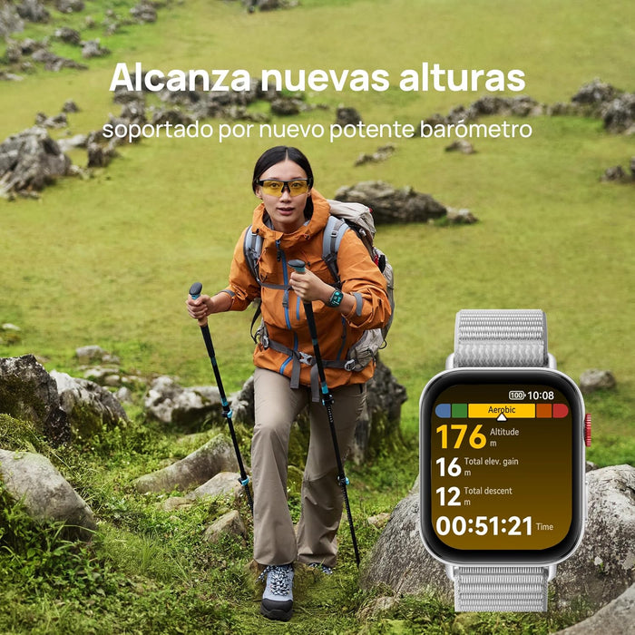 Smartwatch Huawei Watch Fit 4 1.82 Fluoroelastómero Morado GRADO A