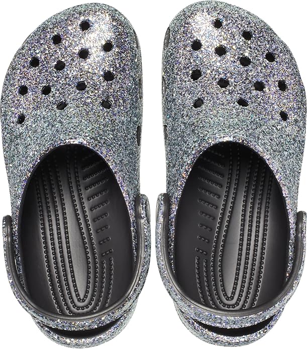 CROCS CLASSIC PLATFORM OMBRE GLITTER CLOG, MUJER GRADO B