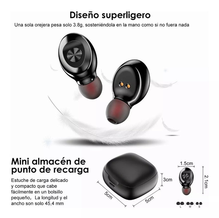 Audifonos in ear Gamer inalAmbricos Xg 8 Negro GRADO B