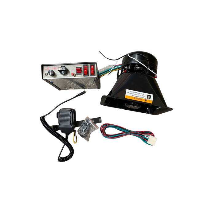 Alarma de seguridad automotriz 200w con 9 tonos para auto