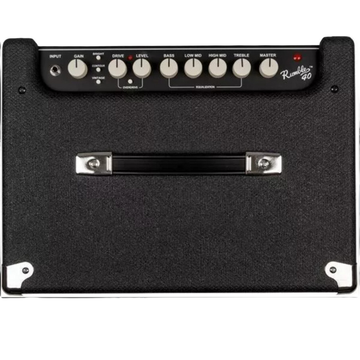 Amplificador Fender Rumble Series 40 para Bajo – 40W | Color Negro/Plata | 120V - GRADO B