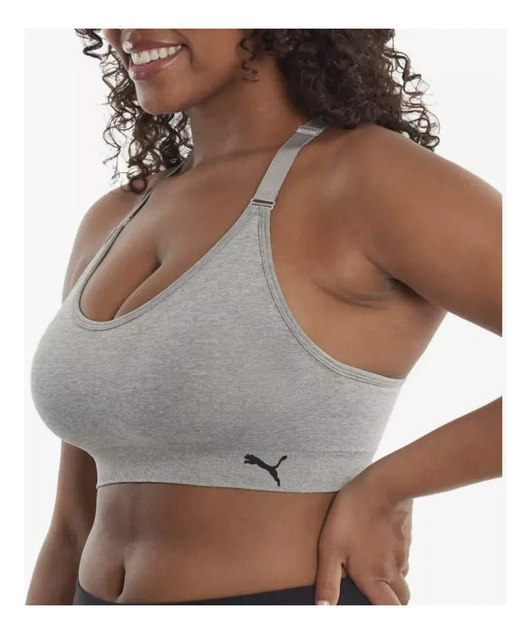 top puma brasier ejercicio copas removibles 3pz 100% origina 1662 grado B