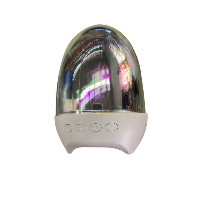 Altavoz bluetooth luz ambiental de estrellas de colores Grado B