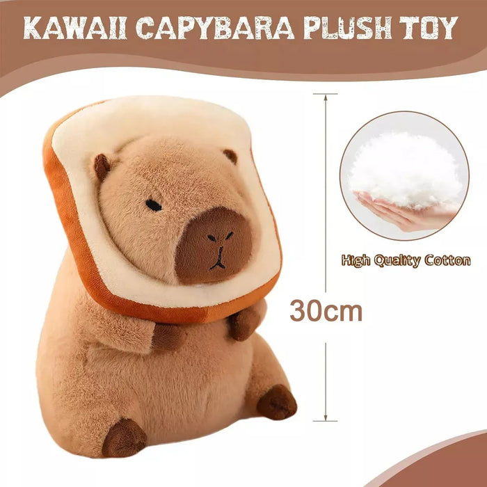 Peluche Capibara Muñeco 30cm Tierno Suave GRADO B