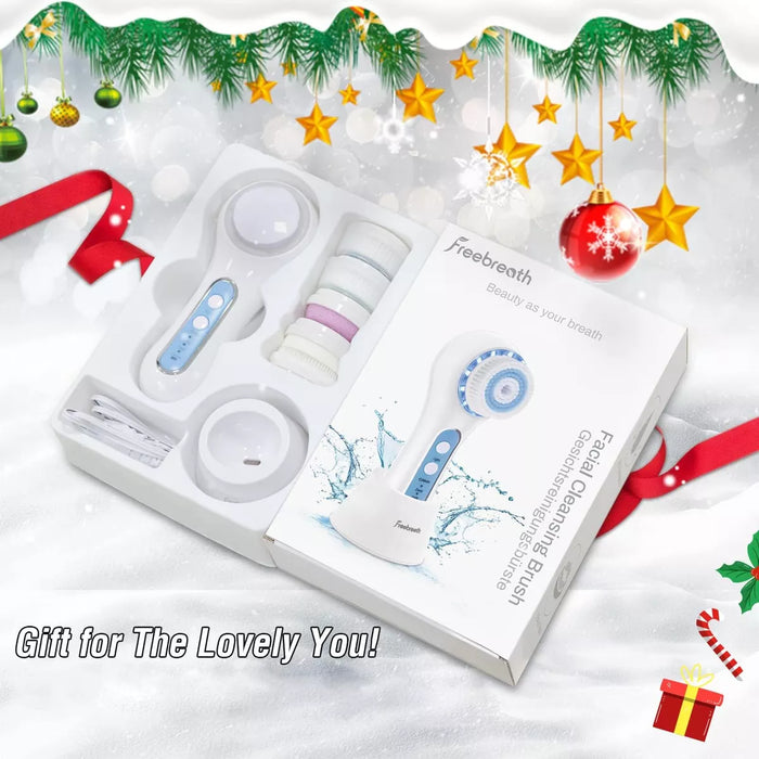 CEPILLO DE LIMPIEZA FACIAL IPX7 RECARGABLE GRADO B