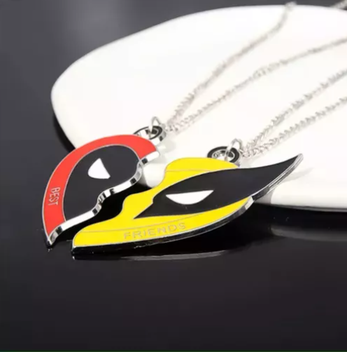 Collar MagnÃƒÂ©tico Amistad Deadpool+wolverine  Mejores Amigos 6807