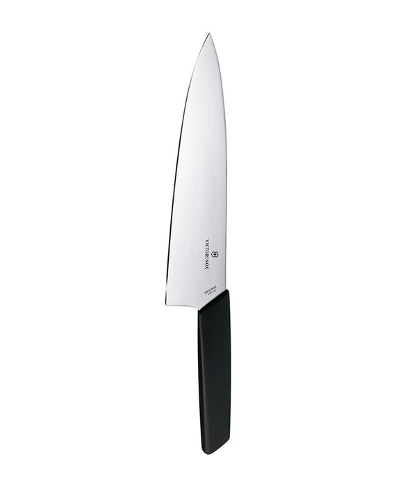 CUCHILLO CHEF VICTORINOX FIBROX NEGRO 25CM 5.2003.25 GRADO B
