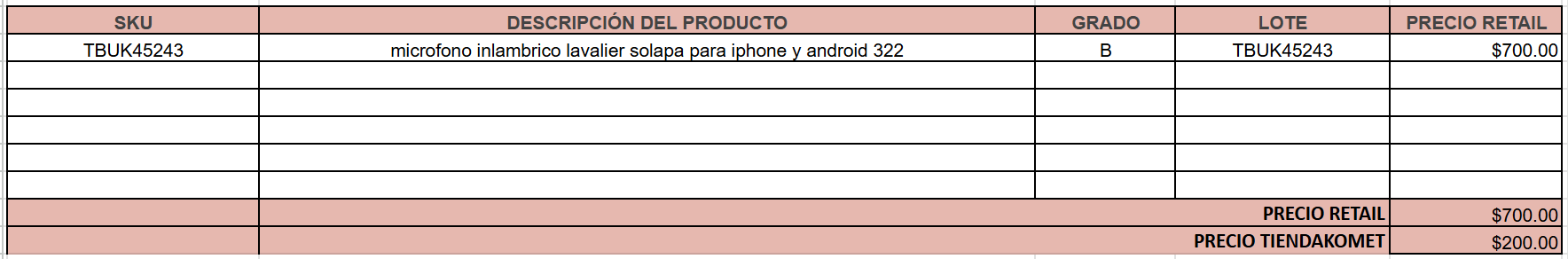 Microfono Inlambrico Lavalier Solapa para Iphone y Android