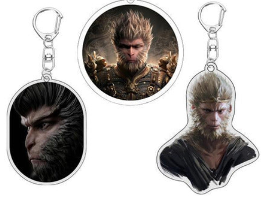 Llavero Colgante de Acrílico Wukong | Llavero Black Myth: Wukong
