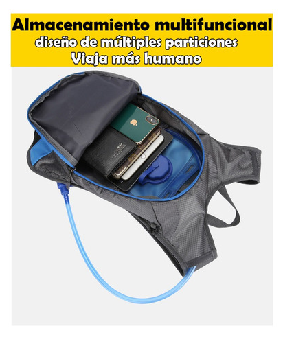 Mochila Hidratacion Ciclismo Hiking Impermeable GRADO A