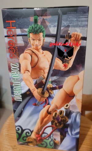 FIGURA DE ACCIÓN DE MEGAHOUSE: ONE PIECE - ZORO JURO GRADO B
