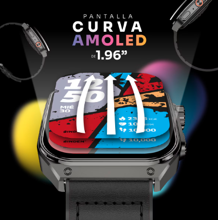 BINDEN SMARTWATCH ERA DAY LINE AMOLED CURVO "GRADO B"