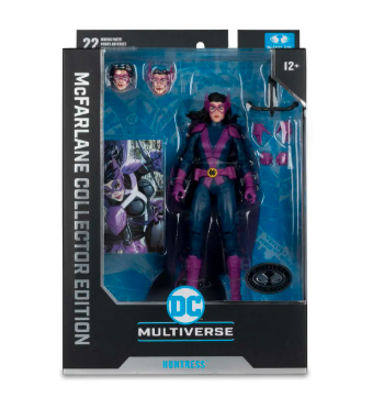 FIGURA 7 DC MCFARLANE EDICIÓN DE COLECCIONISTA - #23 CAZADORA GRADO B