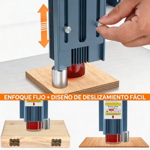 SCULPFUN S9 MÁQUINA GRABADO LÁSER 90W CORTE PRECISO MULTIMATERIAL GRADO B