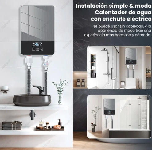 5000W CALENTADOR AGUA ELECTRICOS BOILER INSTANTÁNEO DE PASO GRADO B