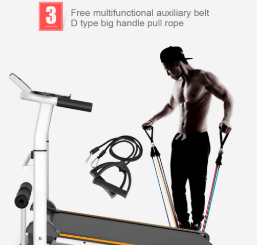CAMINADORA MECÁNICA  PLEGABLE  CON INCLINACIÓN MANUAL NEGRO GRADO B