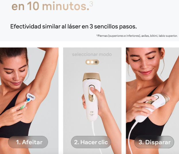 BRAUN SILK-EXPERT PRO 5 IPL PL5052 - DEPILADO GRADO B