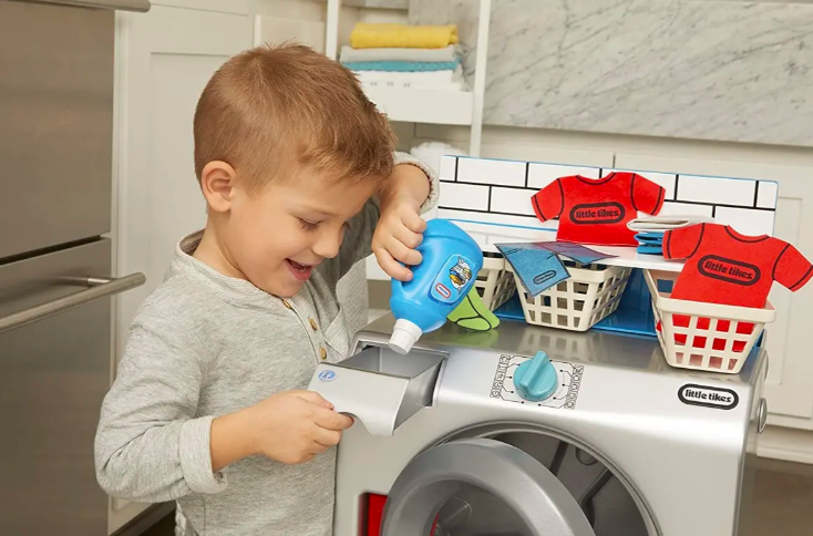 PRIMERA LAVADORA-SECADORA TOY LITTLE TIKES CO GRADO A