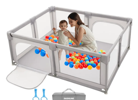 CORRALITO PARA BEBE CORRAL 1.2M X 1.2M DE JUEGOS BEBÉS NIÑOS  GRADO A