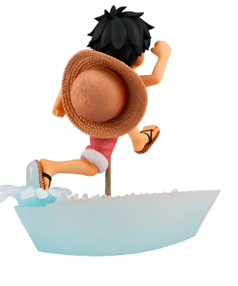 FIGURA DE ACCIÓN G.E.M. SERIES ONE PIECE MONKEY D LUFFY CORRIENDO BANDAI GRADO B