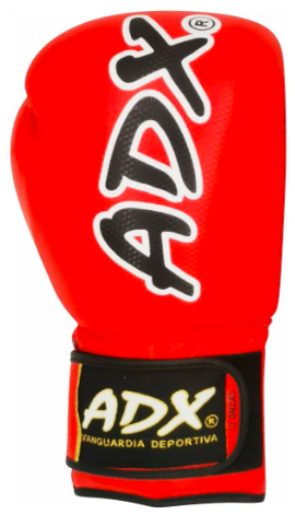 GUANTES DE BOX PRISMA ROJO 3 ADX 14 OZ ROJO GRADO B