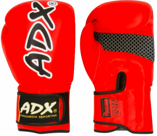 GUANTES DE BOX PRISMA ROJO 3 ADX 14 OZ ROJO GRADO B