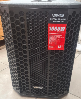 SISTEMA AUDIO AMPLIFICADO VAMAV XPECTRA 800W RMS COLOR NEGRO GRADO B