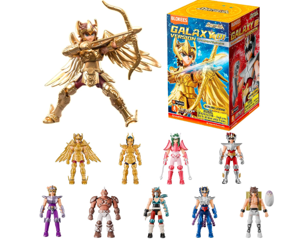 SAINT SEIYA - BLOKEES GALAXY VERSION 01 (CAJA GRADO A