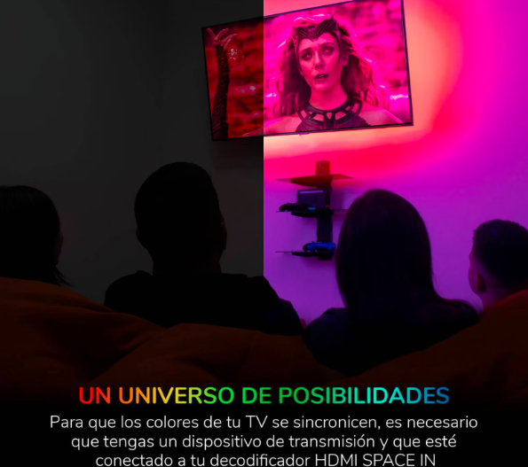 TIRA LED SMART LED RETROALIMENTACIÓN PARA TV GRADO B