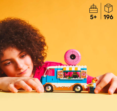 CAMIÓN DE DONAS LEGO CITY - JUGUETE DE CONSTR GRADO A
