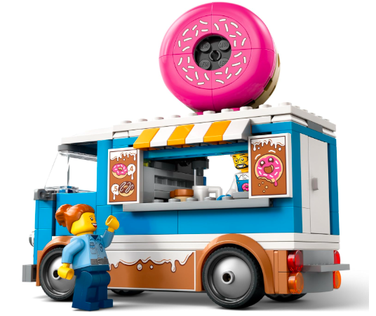 CAMIÓN DE DONAS LEGO CITY - JUGUETE DE CONSTR GRADO A