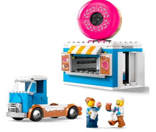 CAMIÓN DE DONAS LEGO CITY - JUGUETE DE CONSTR GRADO A