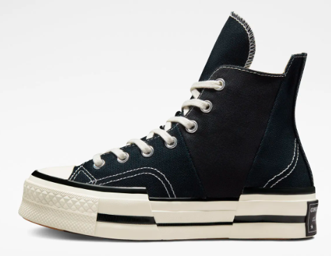 TENIS CONVERSE CHUCK 70 PLUS A00916C SIN GÃ©NERO NEGRO LISO 25 CM GRADO B