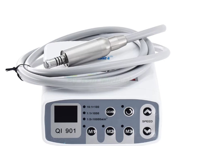 MICROMOTRO DENTAL LED SIN ESCOBILLAS MQUINA ELECTRICA PULVERIZADOR DE AGUA INTERNO GRADO B