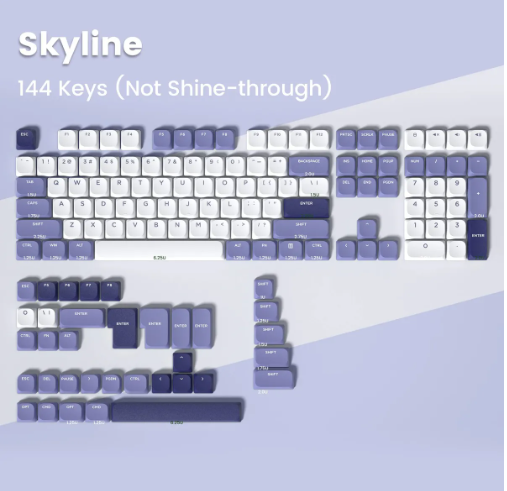 Xvx Pbt Keycaps De Bajo Perfil Para Teclado MecÃ¡nico  GRADO B