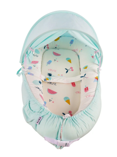 nido colecho bebas portatil cama linda almohada de bebe GRADO B