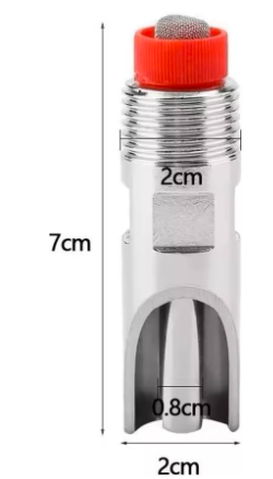 10Pcs Bebedero Chupón para Cerdo, Bebedero de Pezón de Acero Inoxidable, Riego Automático de Cerdo con Filtro para Cerdos, Alimentador ,Automático de Agua Waterer Feeder, Adecuado para Cerdos, Ovejas GRADO B